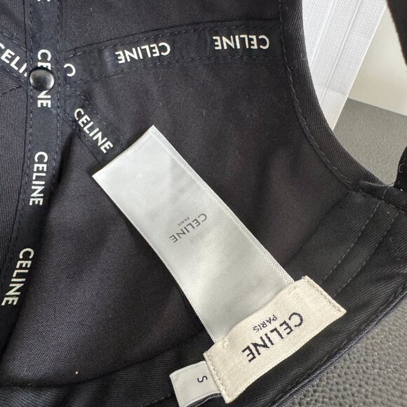 Celine Baseball Cap in Cotton - Picture 7 of 8